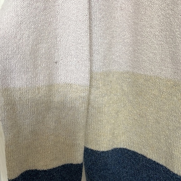 Time & Tru Ladies Color Block Sweater Top Size L ( 12/14) - Picture 3 of 5